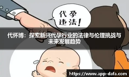 代怀博：探索新兴代孕行业的法律与伦理挑战与未来发展趋势